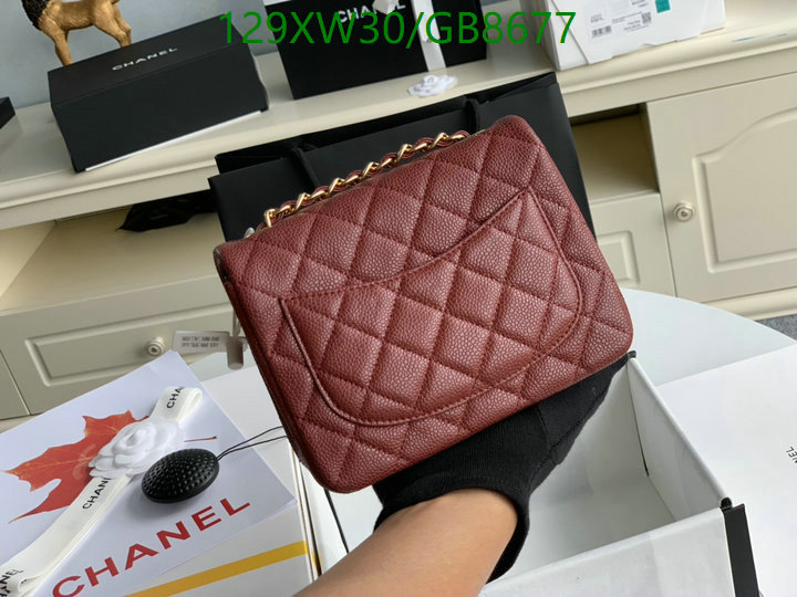Chanel Bag-(Mirror)-Crossbody- Code: GB8677 $: 129USD