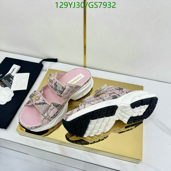 Women Shoes-Chanel Code: GS7932 $: 129USD