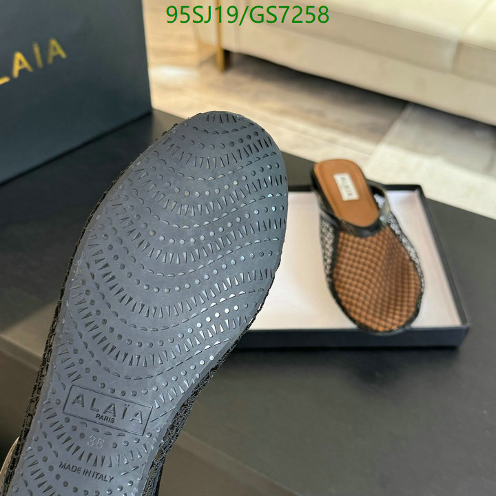 Women Shoes-ALAIA Code: GS7258 $: 95USD