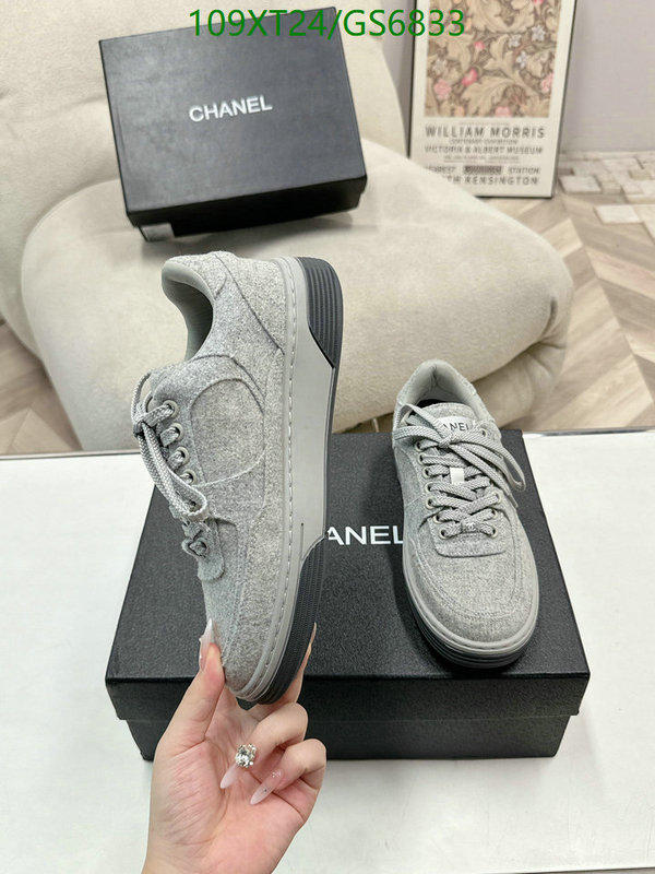 Men shoes-Chanel Code: GS6833 $: 109USD