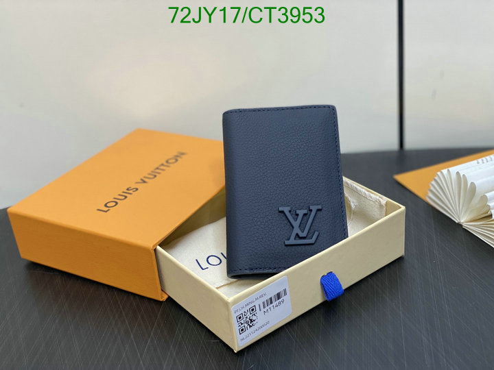 LV Bag-(Mirror)-Wallet- Code: CT3953 $: 72USD
