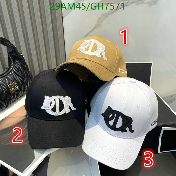 Cap-(Hat)-Dior Code: GH7571 $: 29USD