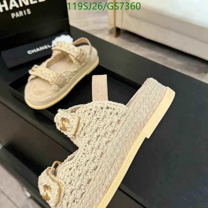 Women Shoes-Chanel Code: GS7360 $: 119USD
