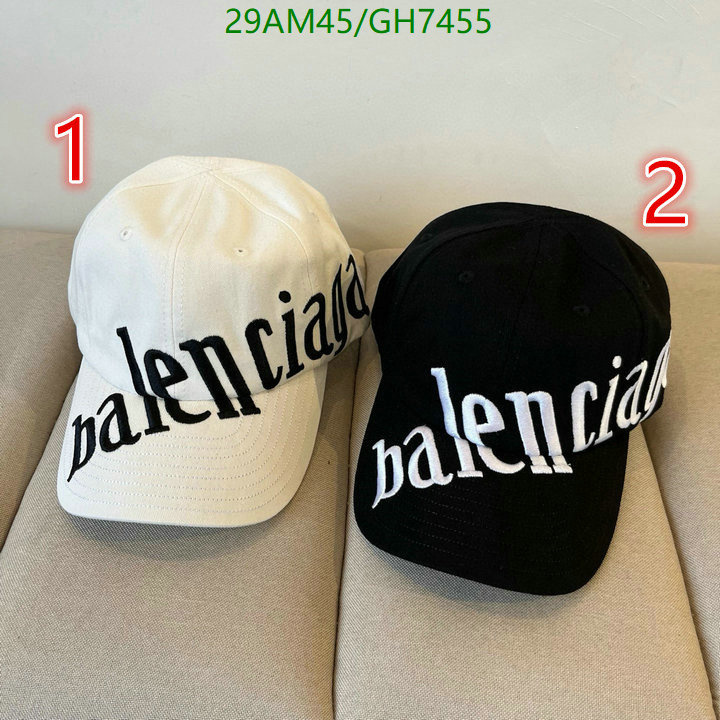 Cap-(Hat)-Balenciaga Code: GH7455 $: 29USD
