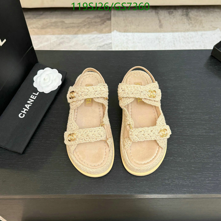 Women Shoes-Chanel Code: GS7360 $: 119USD