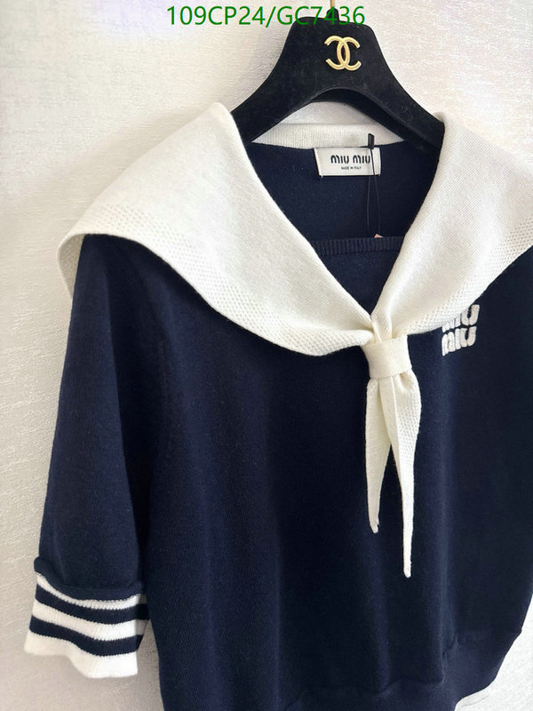 Clothing-MIUMIU Code: GC7436 $: 109USD