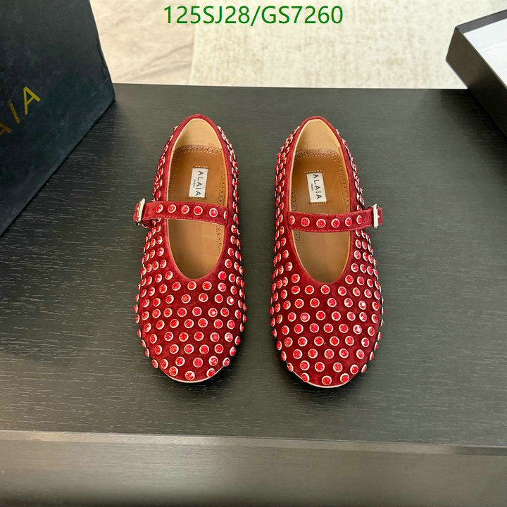 Women Shoes-ALAIA Code: GS7260 $: 125USD