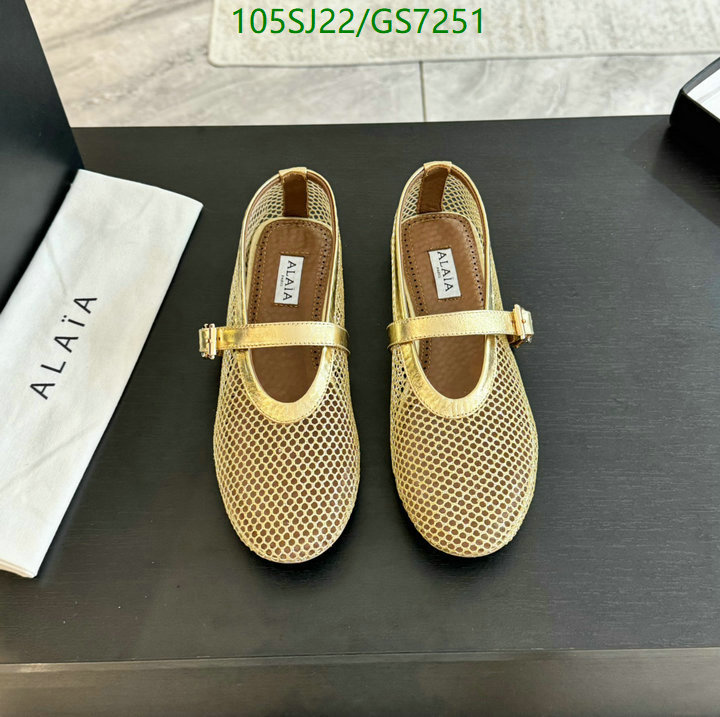 Women Shoes-ALAIA Code: GS7251 $: 105USD