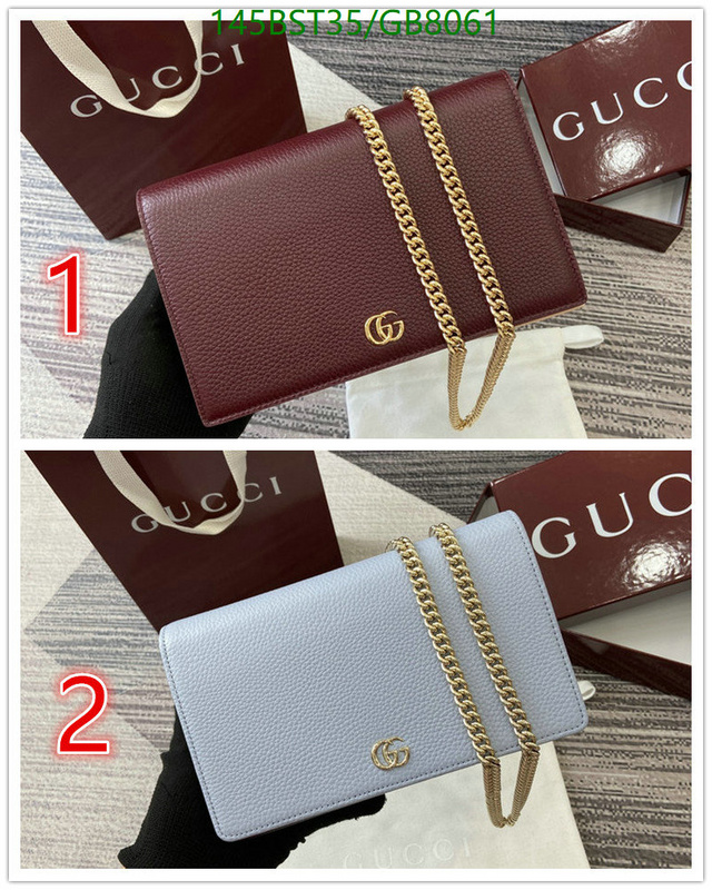 Gucci Bag-(Mirror)-Crossbody- Code: GB8061 $: 145USD
