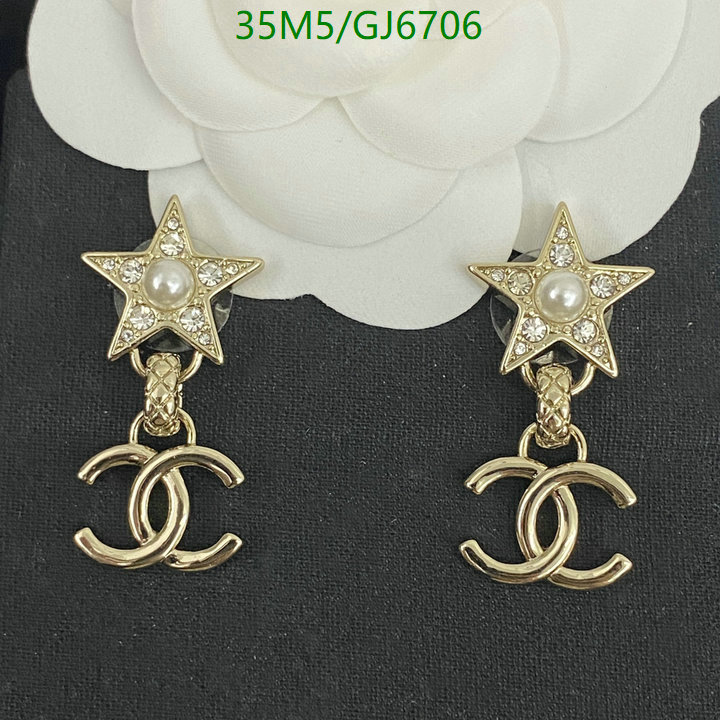 Jewelry-Chanel Code: GJ6706 $: 35USD