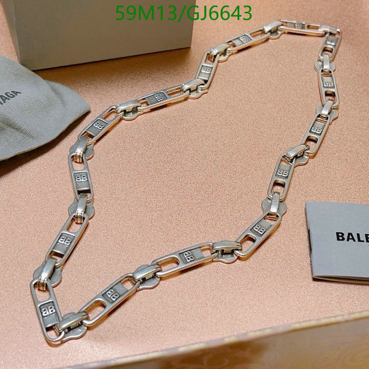 Jewelry-Balenciaga Code: GJ6643 $: 59USD