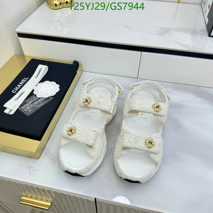 Women Shoes-Chanel Code: GS7944 $: 125USD