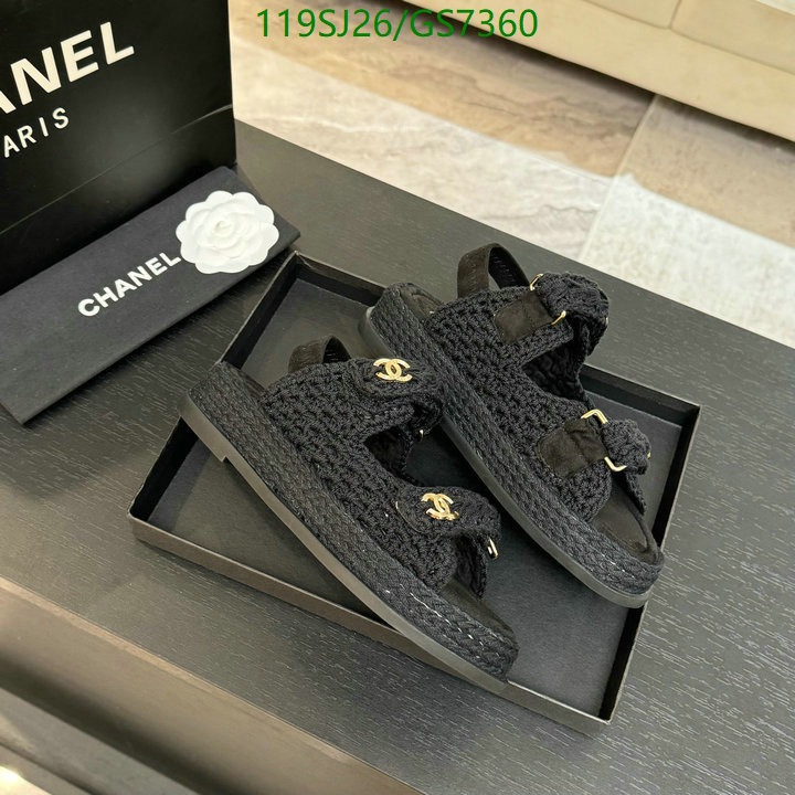 Women Shoes-Chanel Code: GS7360 $: 119USD