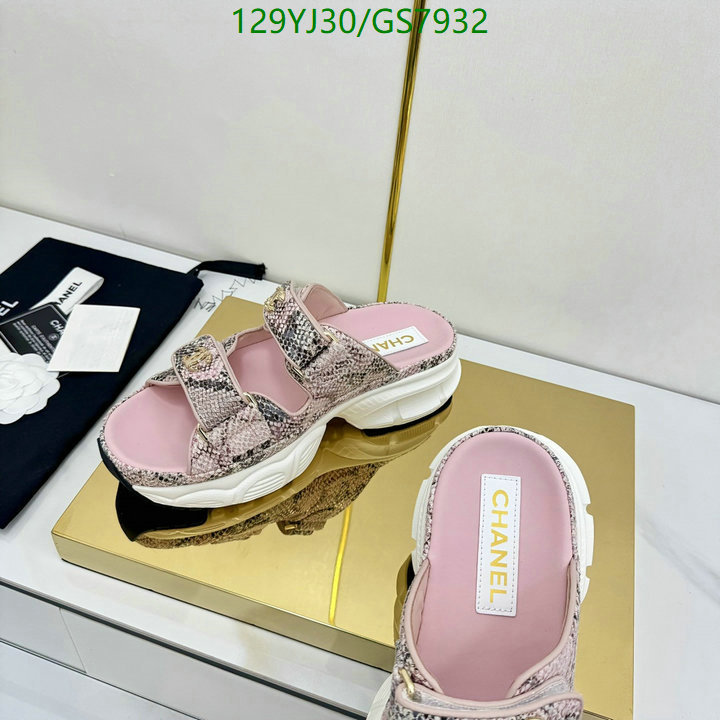Women Shoes-Chanel Code: GS7932 $: 129USD