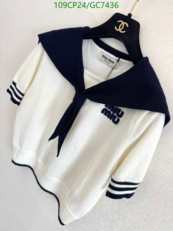 Clothing-MIUMIU Code: GC7436 $: 109USD
