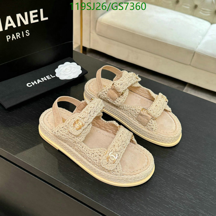 Women Shoes-Chanel Code: GS7360 $: 119USD