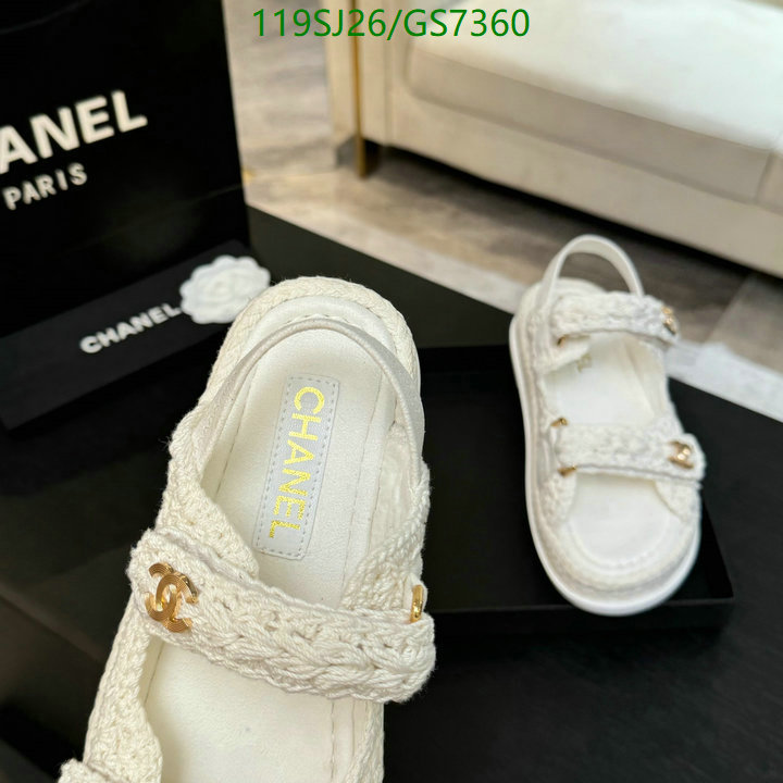 Women Shoes-Chanel Code: GS7360 $: 119USD