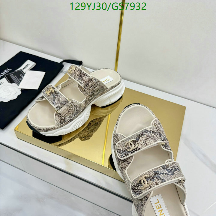 Women Shoes-Chanel Code: GS7932 $: 129USD