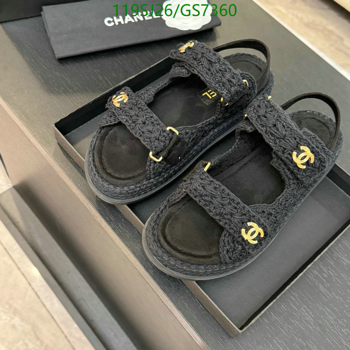 Women Shoes-Chanel Code: GS7360 $: 119USD