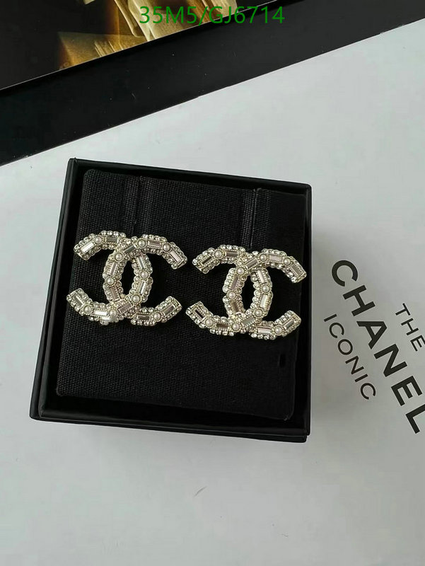Jewelry-Chanel Code: GJ6714 $: 35USD