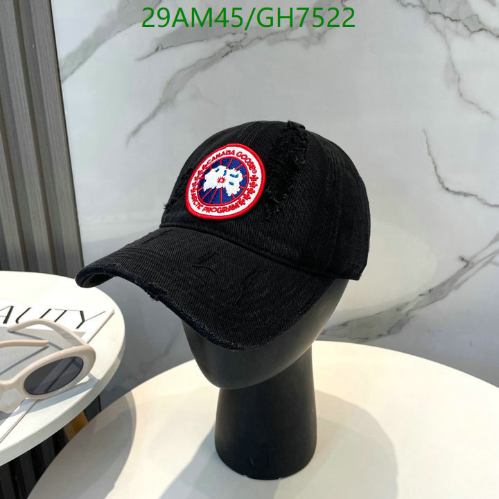 Cap-(Hat)-Canada Goose Code: GH7522 $: 29USD