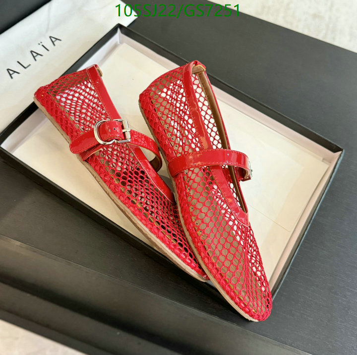 Women Shoes-ALAIA Code: GS7251 $: 105USD