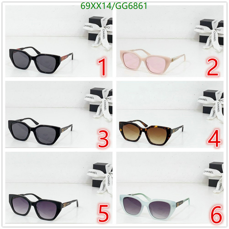 Glasses-Chanel Code: GG6861 $: 69USD