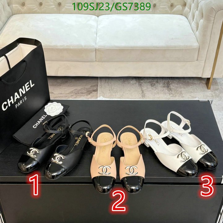 Women Shoes-Chanel Code: GS7389 $: 109USD