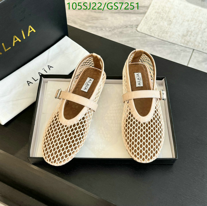 Women Shoes-ALAIA Code: GS7251 $: 105USD