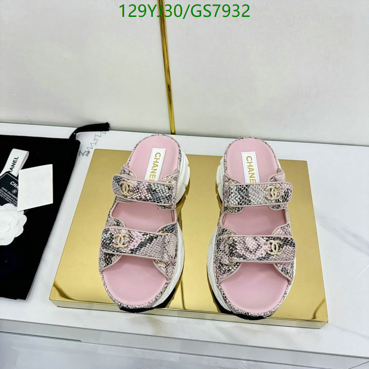Women Shoes-Chanel Code: GS7932 $: 129USD