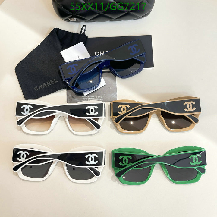 Glasses-Chanel Code: GG7217 $: 55USD