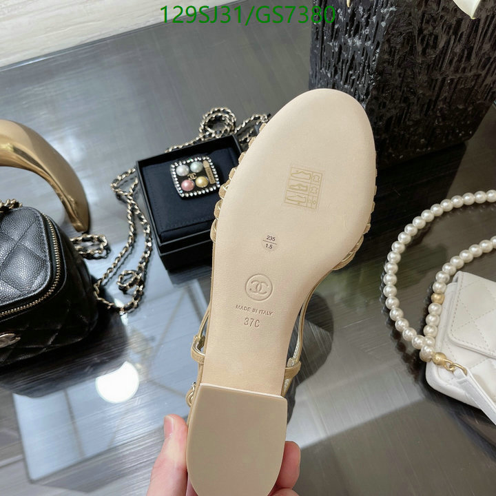 Women Shoes-Chanel Code: GS7380 $: 129USD