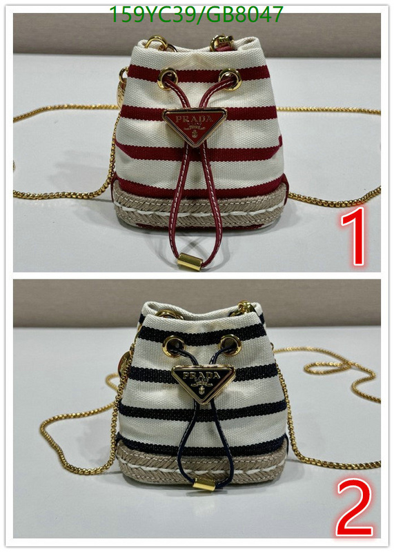 Prada Bag-(Mirror)-Bucket Bag- Code: GB8047 $: 159USD