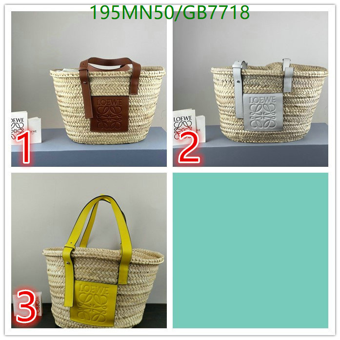 Loewe Bag-(Mirror)-Handbag- Code: GB7718 $: 195USD