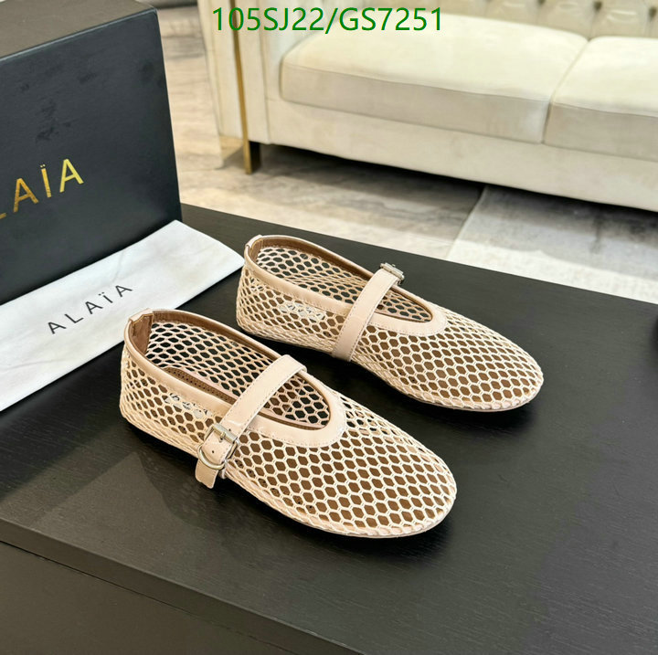 Women Shoes-ALAIA Code: GS7251 $: 105USD
