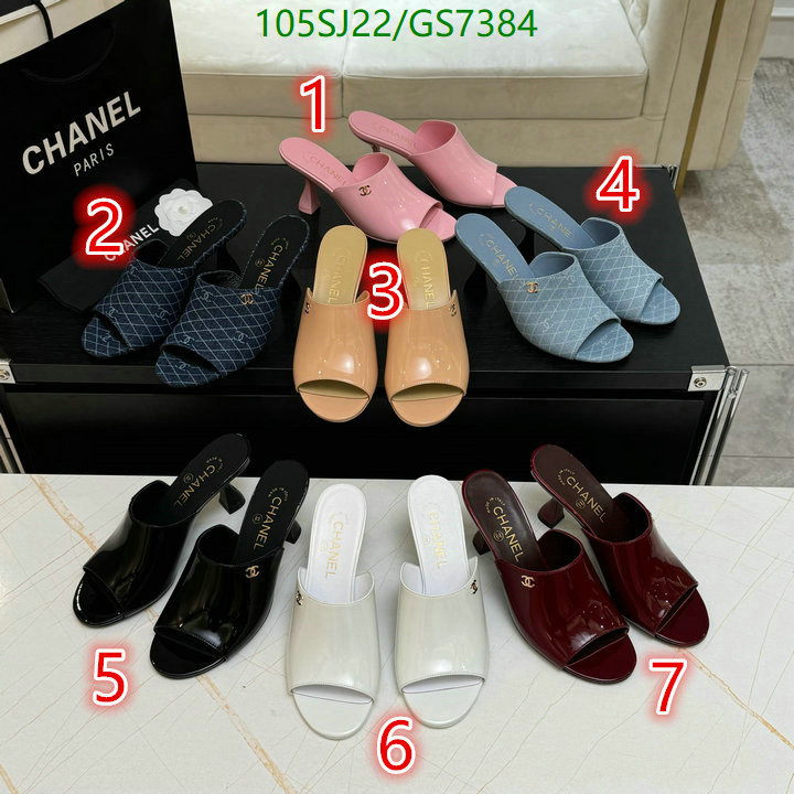 Women Shoes-Chanel Code: GS7384 $: 105USD