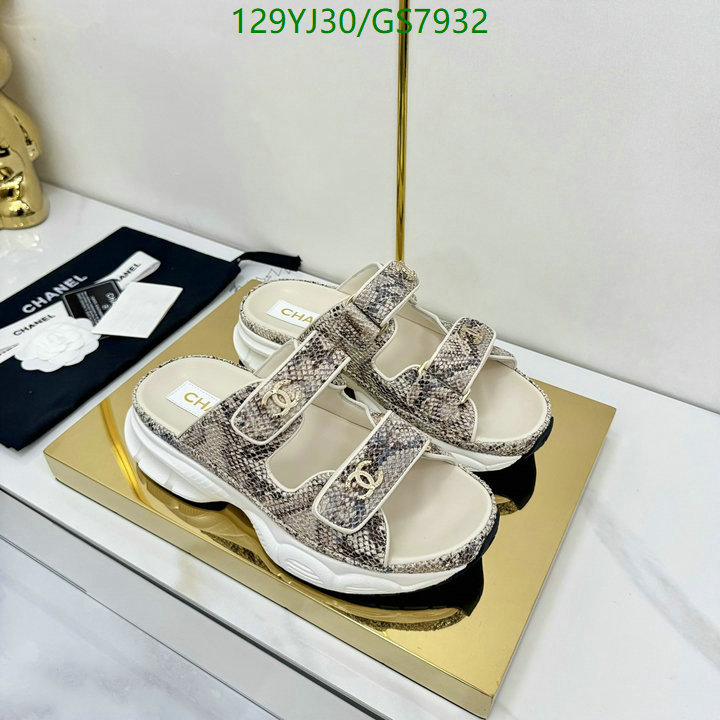 Women Shoes-Chanel Code: GS7932 $: 129USD