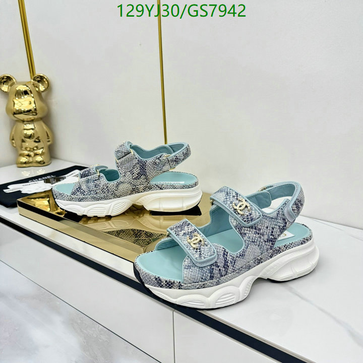 Women Shoes-Chanel Code: GS7942 $: 129USD