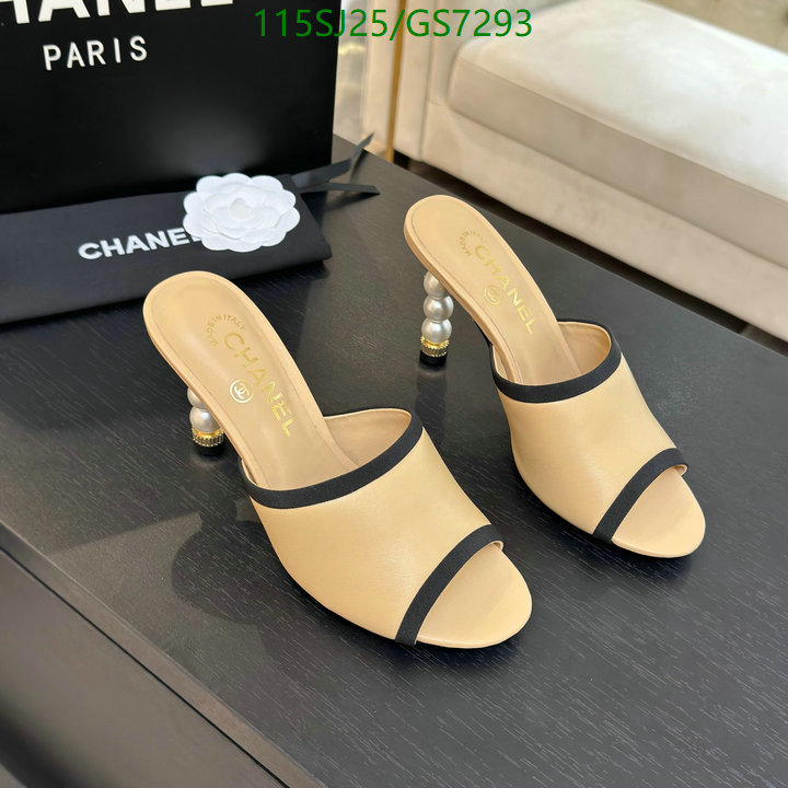 Women Shoes-Chanel Code: GS7293 $: 115USD