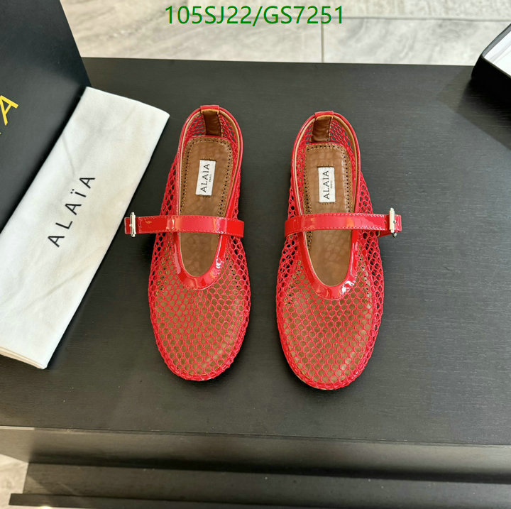 Women Shoes-ALAIA Code: GS7251 $: 105USD