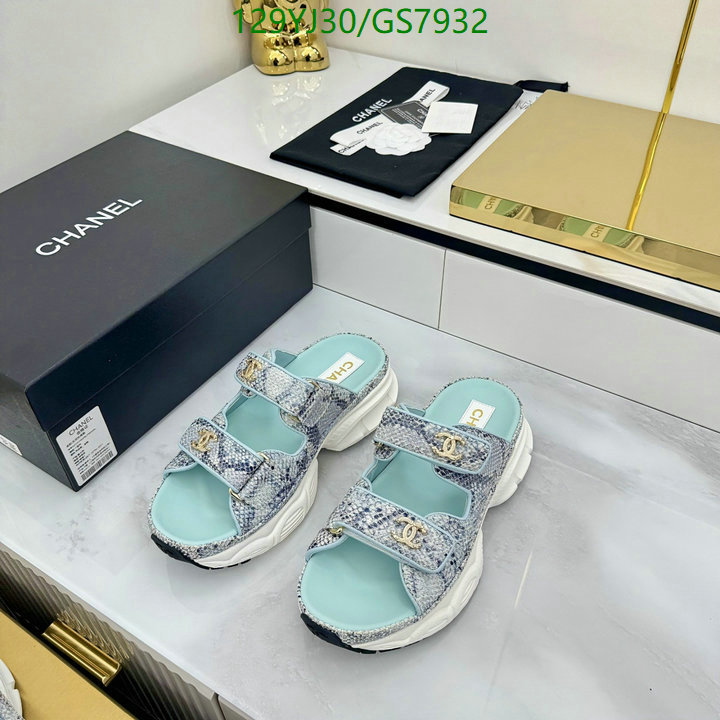 Women Shoes-Chanel Code: GS7932 $: 129USD
