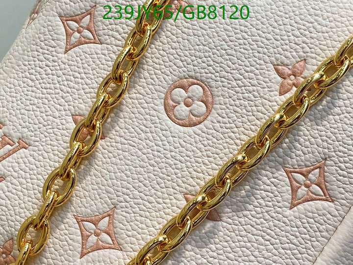 LV Bag-(Mirror)-Backpack- Code: GB8120 $: 239USD