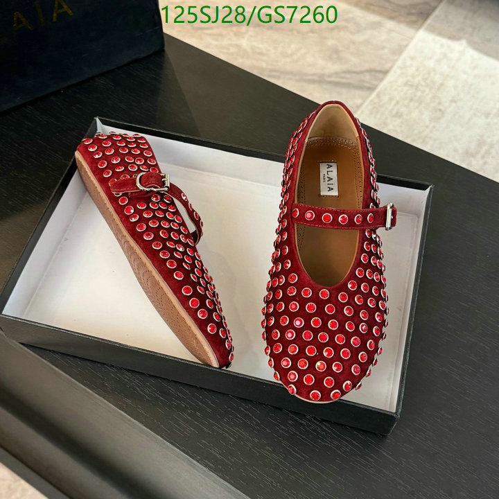 Women Shoes-ALAIA Code: GS7260 $: 125USD