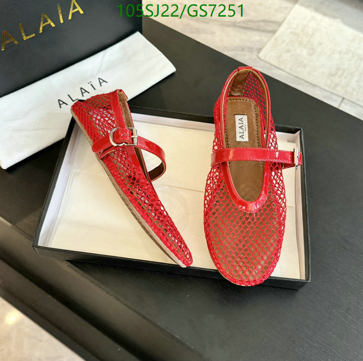 Women Shoes-ALAIA Code: GS7251 $: 105USD