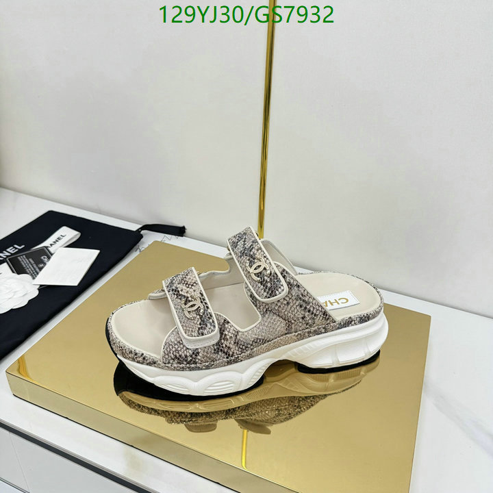 Women Shoes-Chanel Code: GS7932 $: 129USD