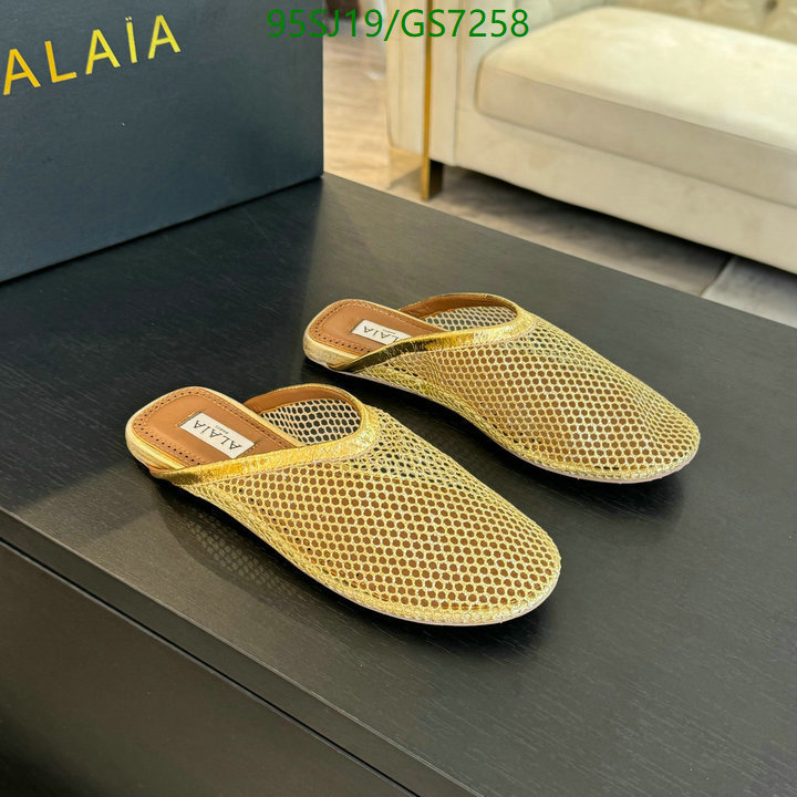 Women Shoes-ALAIA Code: GS7258 $: 95USD