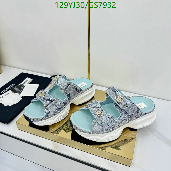 Women Shoes-Chanel Code: GS7932 $: 129USD