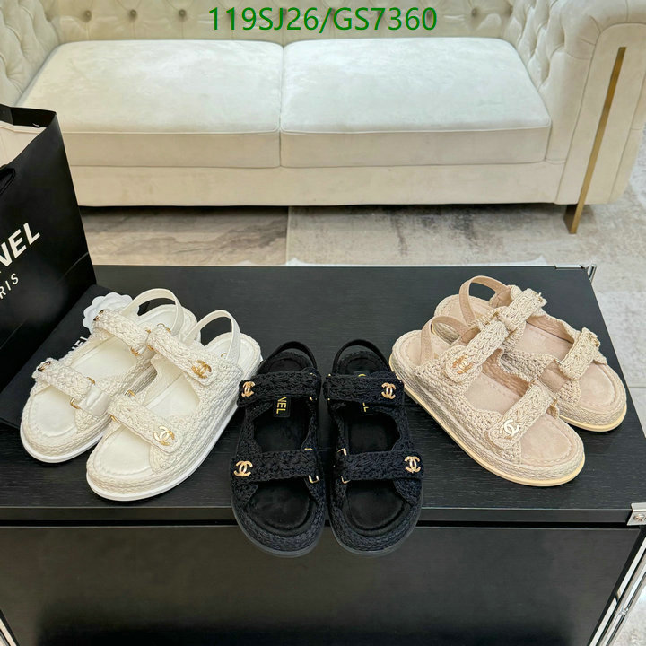 Women Shoes-Chanel Code: GS7360 $: 119USD