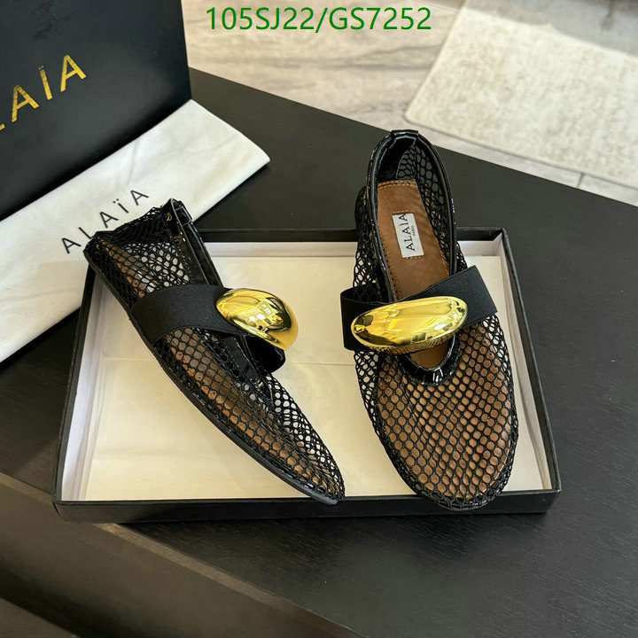 Women Shoes-ALAIA Code: GS7252 $: 105USD
