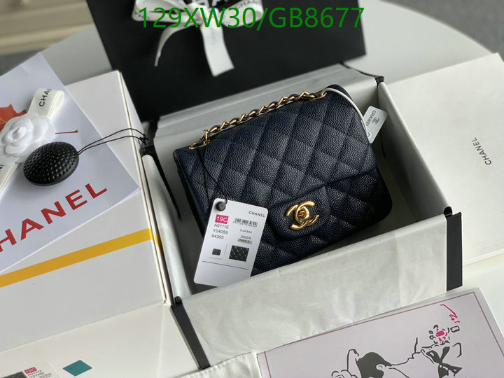 Chanel Bag-(Mirror)-Crossbody- Code: GB8677 $: 129USD